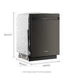 KitchenAid Black Ore Dishwasher (44 dBA) - KDPS724SBE