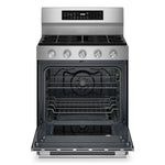 KitchenAid Fingerprint Resistant Stainless Steel Freestanding Gas Convection Range (5 cu.ft) - KFGS530SPS