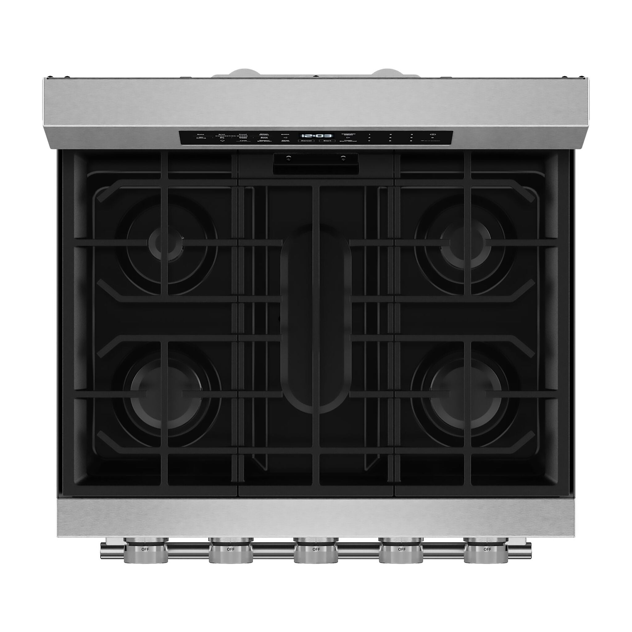 KitchenAid Fingerprint Resistant Stainless Steel Freestanding Gas Convection Range (5 cu.ft) - KFGS530SPS
