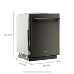 KitchenAid Black Ore Dishwasher (44 dBA) - KDTS724SBE