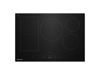 KitchenAid Black 30" Induction Cooktop - KCIT730SBL