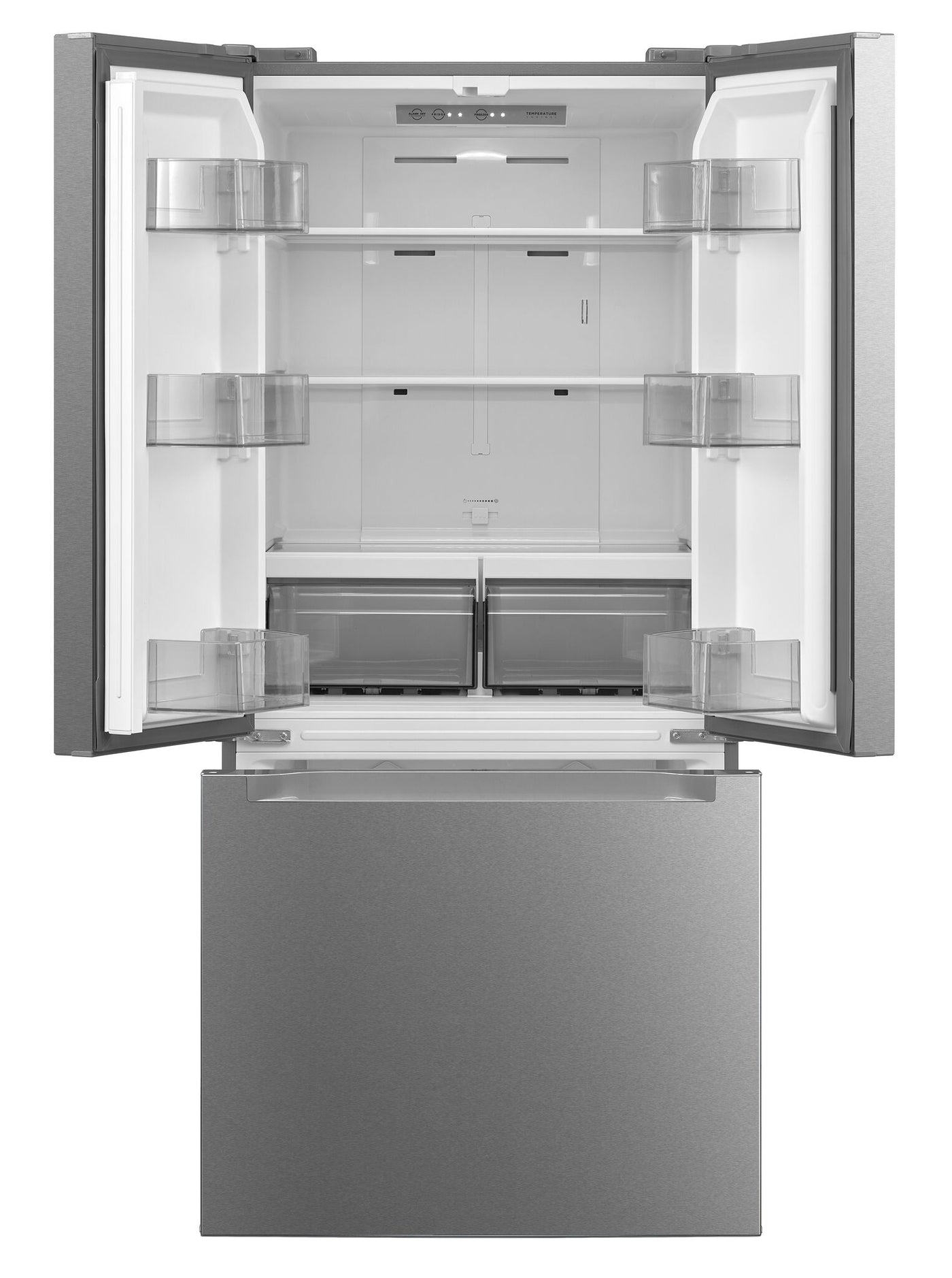 L2 Stainless Steel Kitchen Package with French Door Refrigerator, Electric Range & Built-In Dishwasher