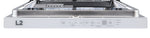 L2 White Smart Dishwasher with Sensor (52 dBA) - LDT24B12AWW
