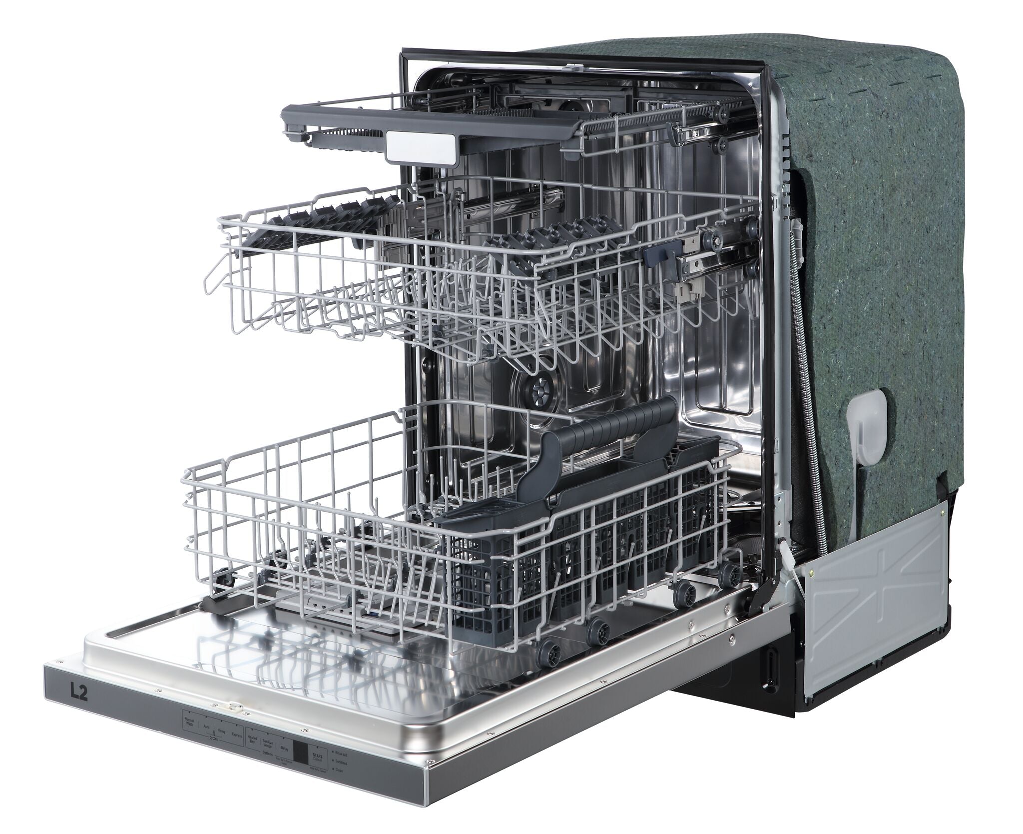 L2 Stainless Steel Smart Dishwasher with Sensor (52 dBA) - LDT24B12AST