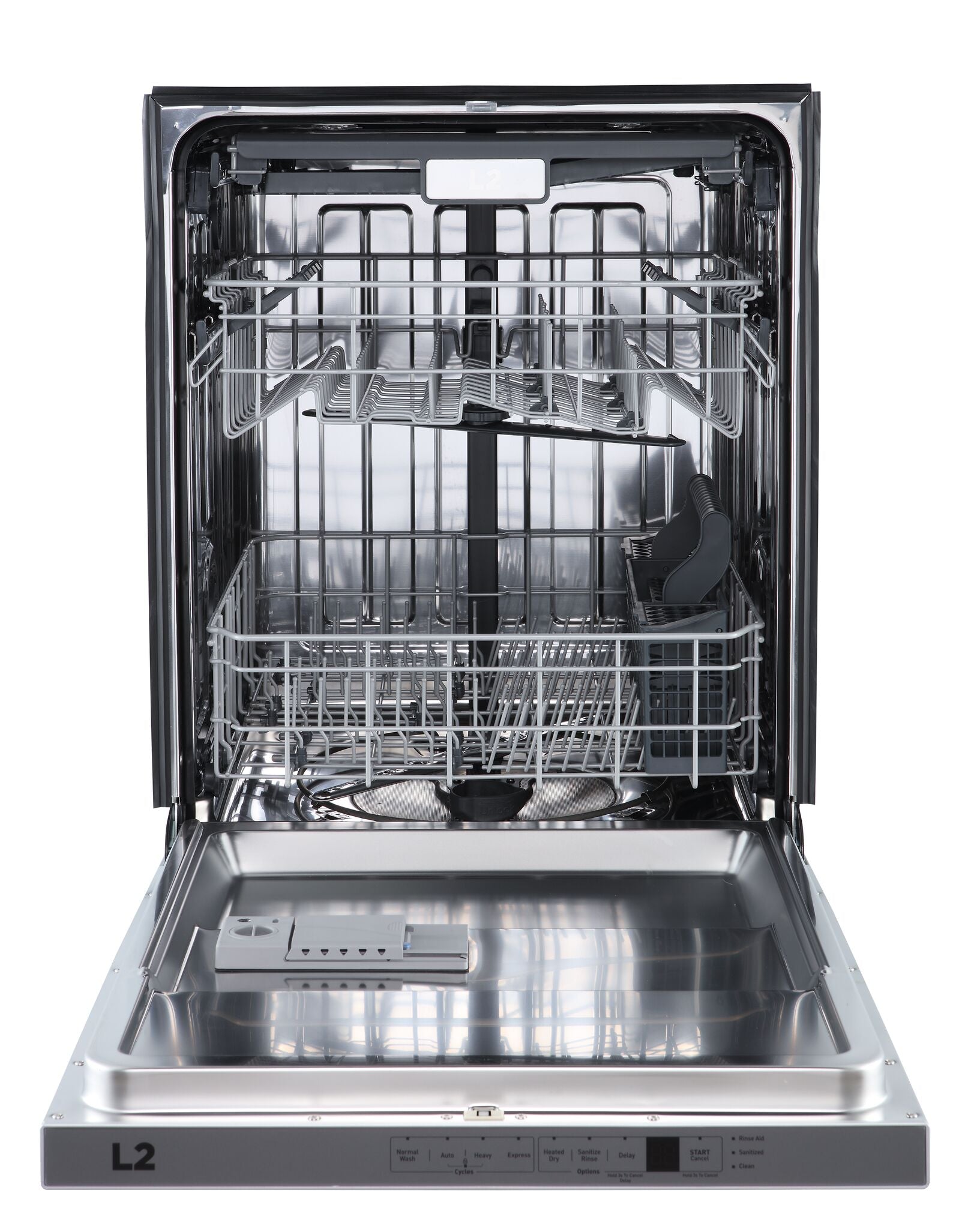 L2 Stainless Steel Smart Dishwasher with Sensor (52 dBA) - LDT24B12AST