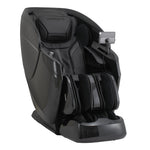 L2 Zen Elite Massage Chair in black with padded body, leg and foot sections, side controls and device holder