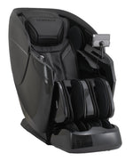 L2 Zen Elite Massage Chair in black with padded body, leg and foot sections, side controls and device holder