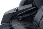 L2 Zen Elite Massage Chair armrest detail showing the control dial, padded armrest and side controls