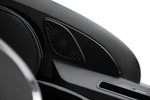 L2 Zen Elite Massage Chair close-up showing the built-in side speaker grille and armrest storage area
