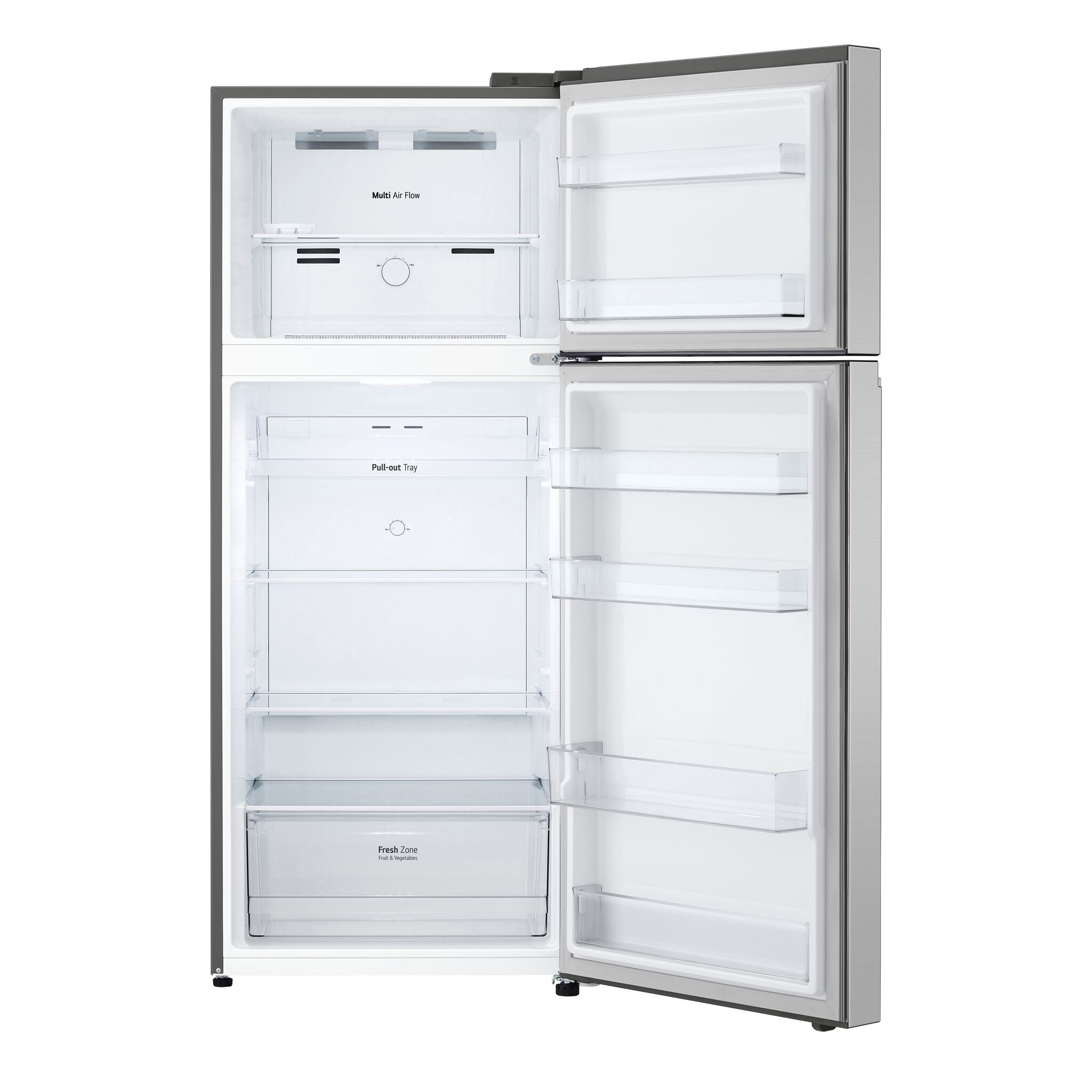 LG 27.5" 13 Cu. Ft. Platinum Silver Counter-Depth Compact Top-Freezer Refrigerator with DoorCooling+ - LT13C2000V