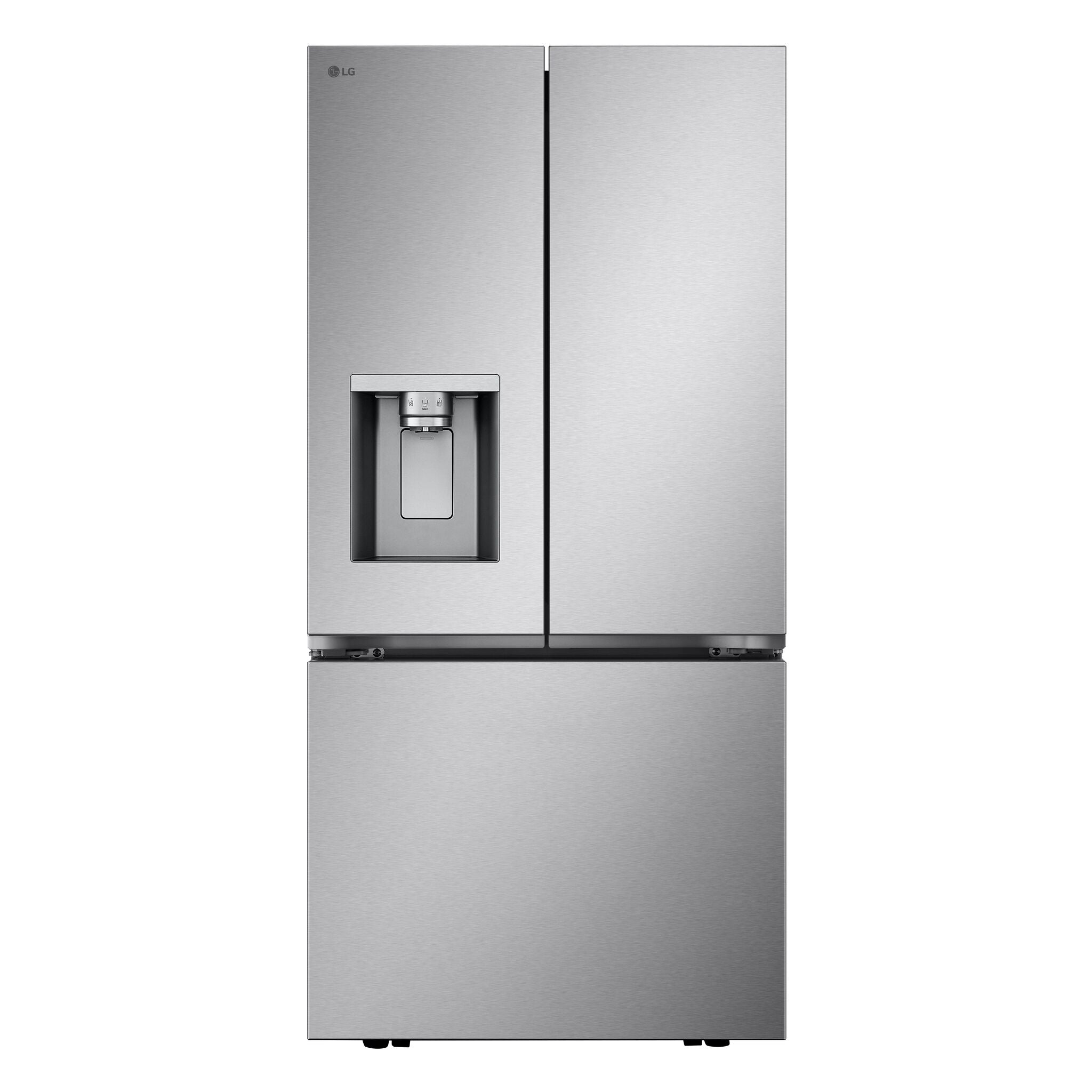 LG 33" 20 Cu. Ft. Smudge Resistant Stainless Steel Counter-Depth MAX™ French Door Refrigerator - LF20C6330S