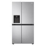 LG 36" 23 Cu. Ft. Platinum Silver Side-by-Side Counter-Depth Refrigerator with Ice & Water Dispenser - LS23C4230V