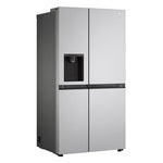 LG 36" 23 Cu. Ft. Platinum Silver Side-by-Side Counter-Depth Refrigerator with Ice & Water Dispenser - LS23C4230V