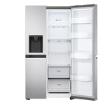 LG 36" 23 Cu. Ft. Platinum Silver Side-by-Side Counter-Depth Refrigerator with Ice & Water Dispenser - LS23C4230V