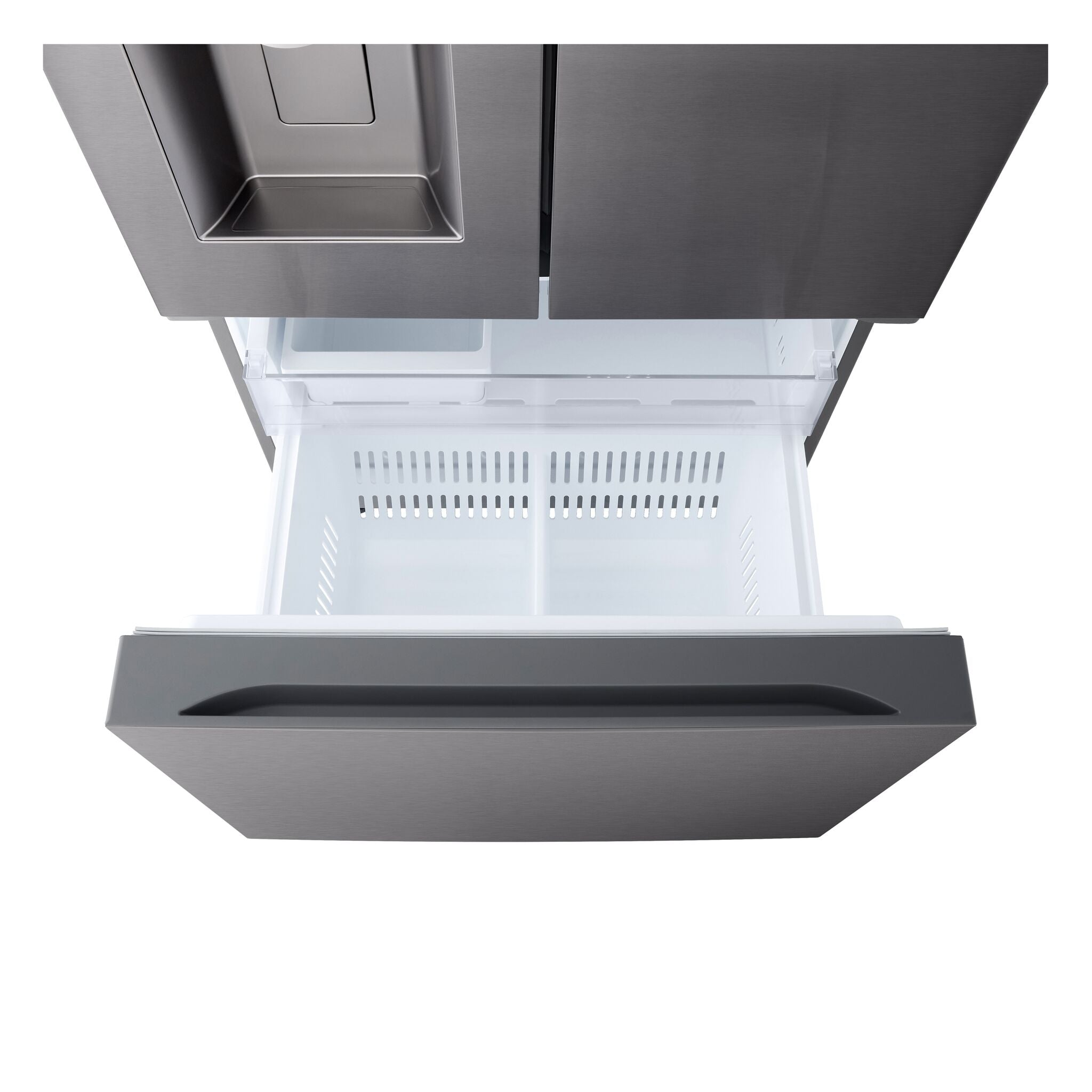 LG 33" 24.5 Cu. Ft. Smudge Resistant Black Stainless Steel French Door Refrigerator with ThinQ® Technology - LF25S6330D