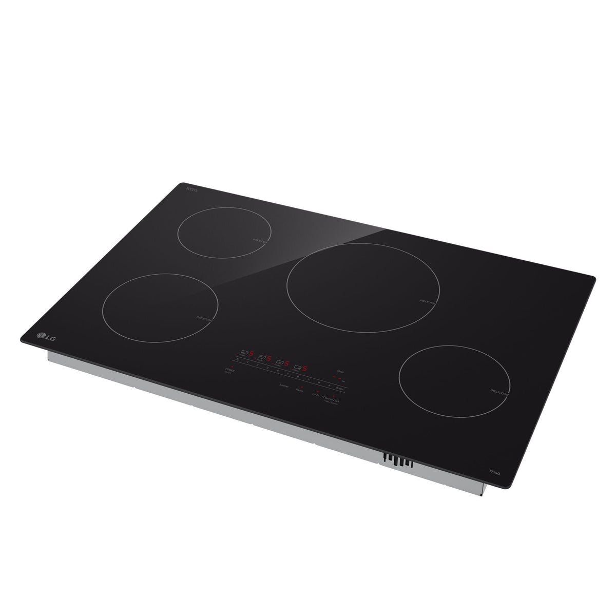 LG Black Smart Induction 30" Cooktop with UltraHeat™ 4.3kW Element