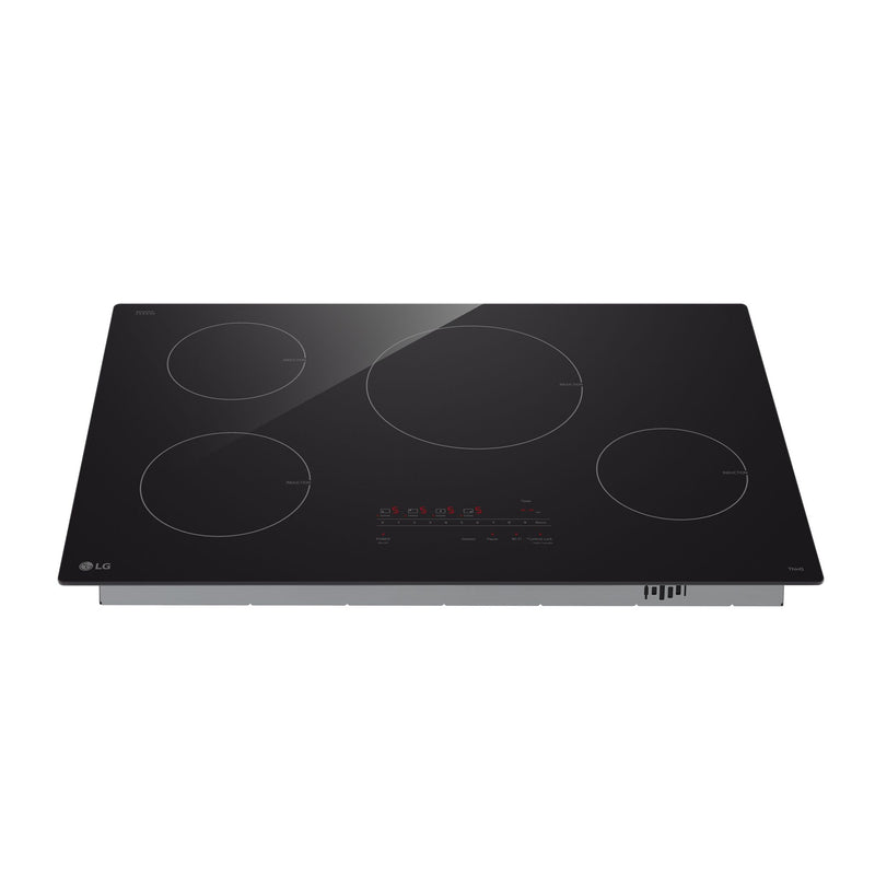 LG Black Smart Induction 30" Cooktop with UltraHeat™ 4.3kW Element