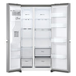 LG Platinum Silver Side by Side Refrigerator with Smooth Touch Dispenser (29 Cu.Ft) - LS29S3230V