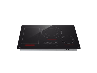 LG Black 30” Induction Cooktop with 5000W UltraHeat™ Element - CBIH3017BE