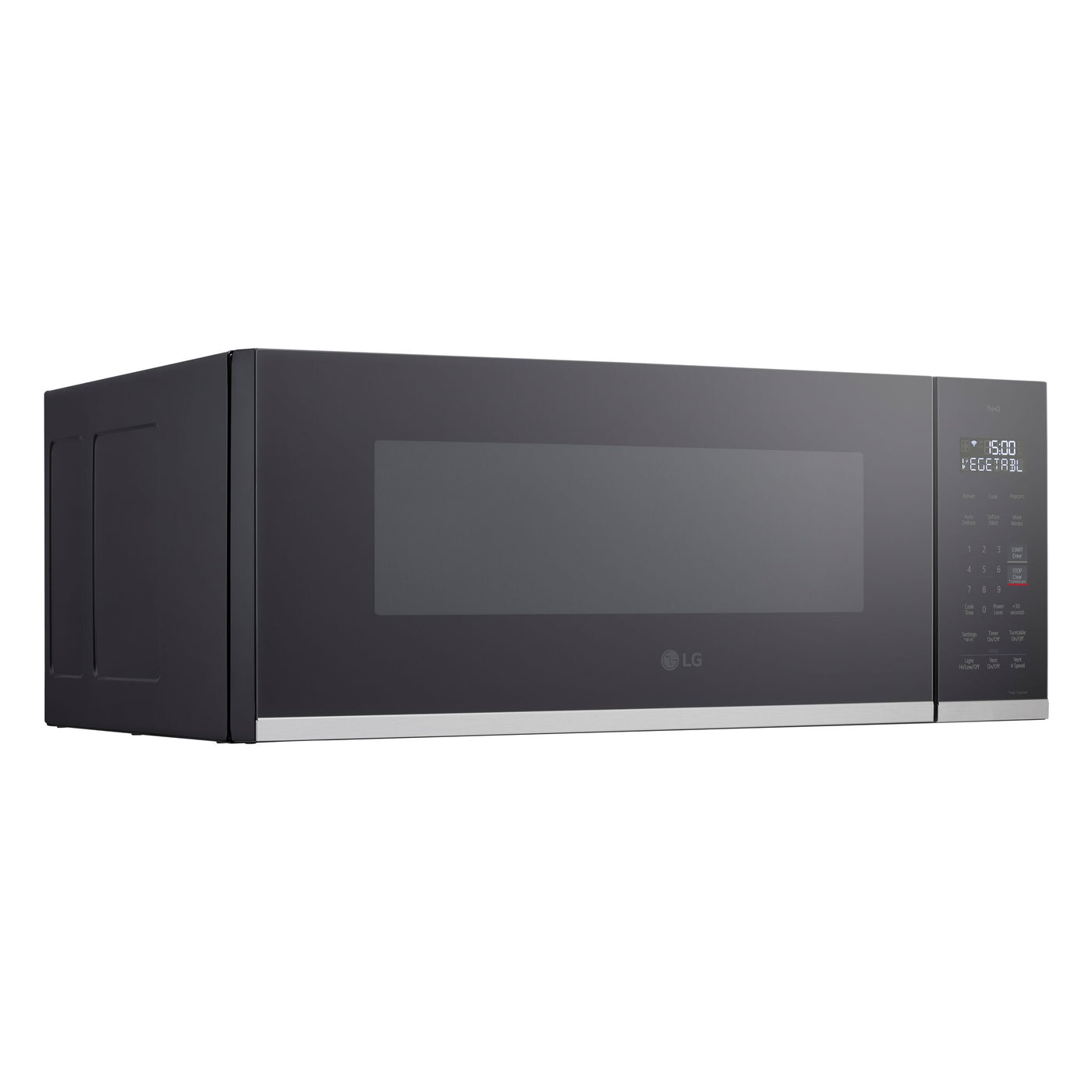 LG Smudge Resistant Stainless Steel Slim Over-the-Range Microwave Oven with EasyClean® (1.3 cu. ft.) - MVEF1323F