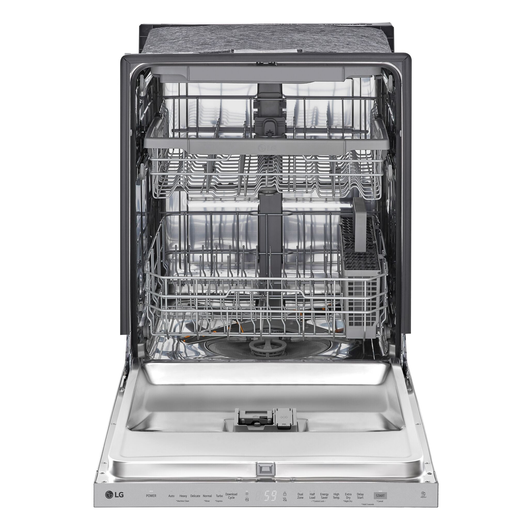 LG Smudge Resistant Stainless Steel Dishwasher with QuadWash