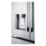 LG 35.75" 24 Cu. Ft. Smudge Resistant Stainless Steel Counter-Depth MAX™ with Zero Clearance™ French Door Refrigerator - LF24Z6530S