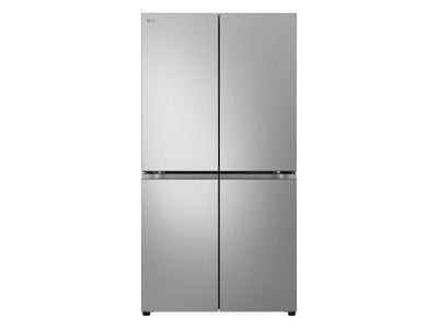 LG Smudge Resistant Stainless Steel French 4-Door Counter-Depth Refrigerator with Ice Maker (24 Cu.ft) - LF24C8200S