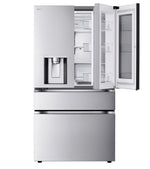 LG 35.75" 29 Cu. Ft. Smudge Resistant Stainless Steel Smart MAX 4-Door French Door Refrigerator with MyColor - LF29S8365S