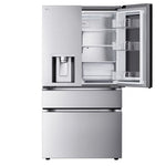 LG Smudge Resistant Stainless Steel Smart MAX 4-Door French Door Refrigerator with MyColor (29 Cu.ft) - LF29S8365S