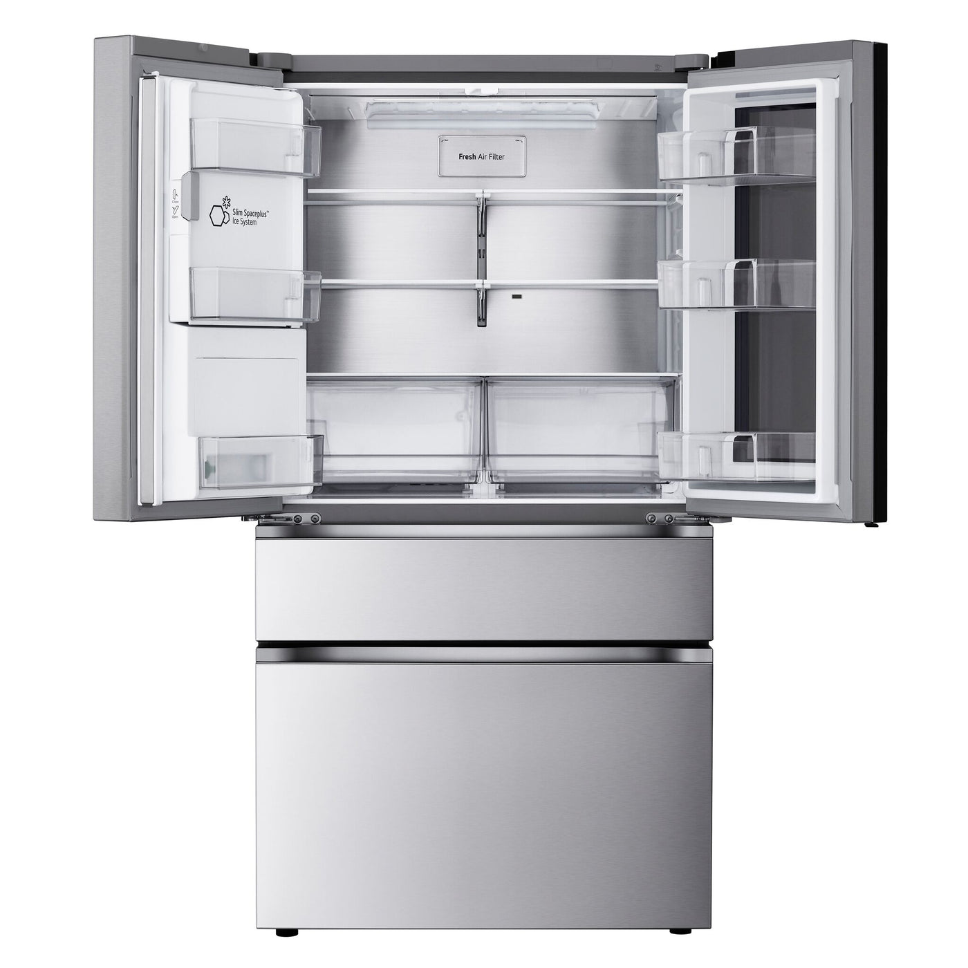 LG Smudge Resistant Stainless Steel Smart MAX 4-Door French Door Refrigerator with MyColor (29 Cu.ft) - LF29S8365S