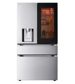 LG 35.75" 29 Cu. Ft. Smudge Resistant Stainless Steel Smart MAX 4-Door French Door Refrigerator with MyColor - LF29S8365S