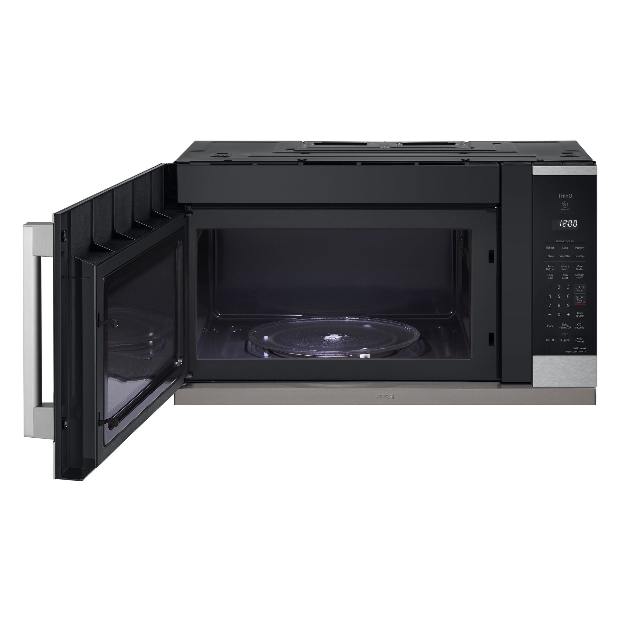 LG Stainless Steel Over-the-Range Microwave with ExtendaVent®2.0
