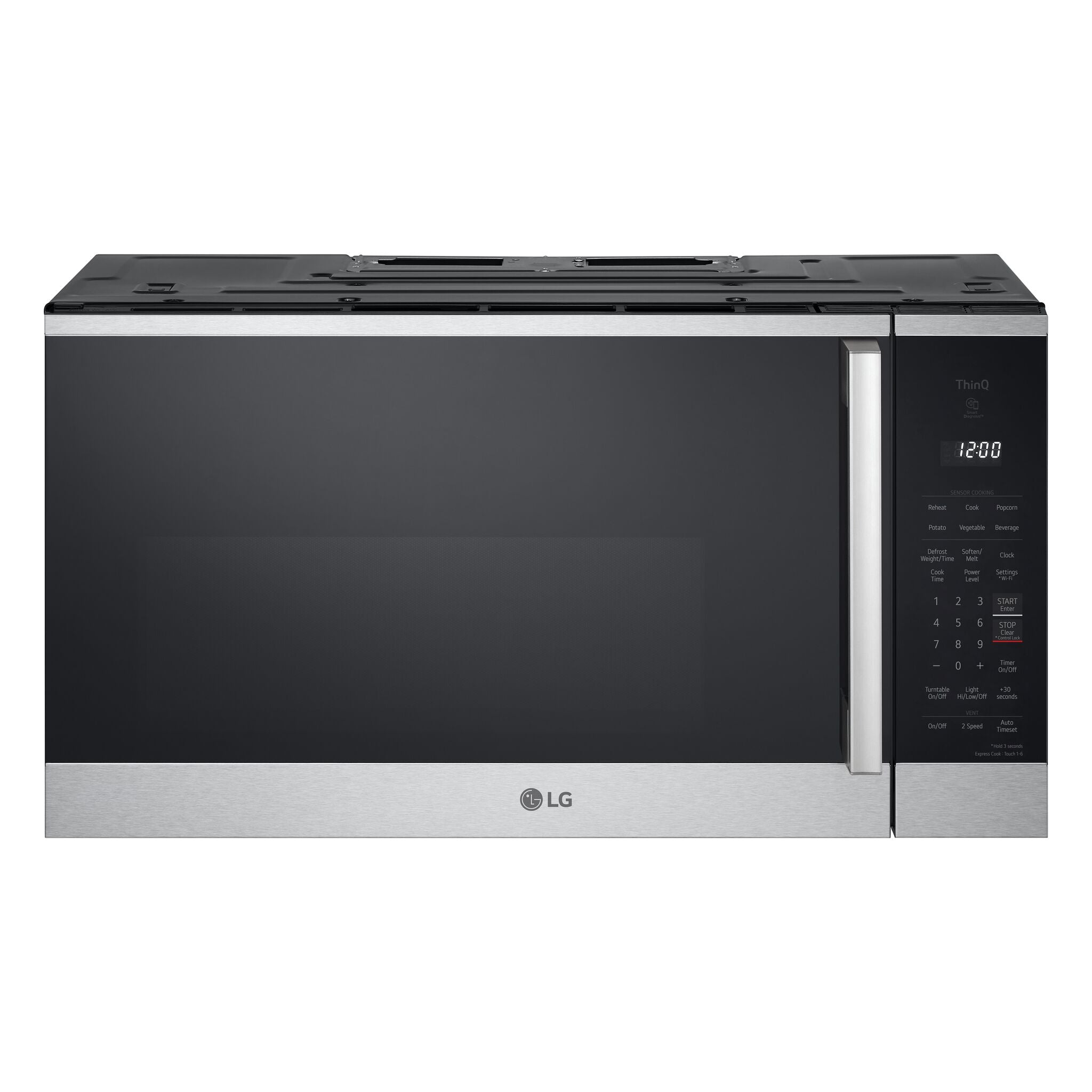 LG Stainless Steel Smart Over-the-Range Microwave (1.8 cu. ft.) - MVEM1825X