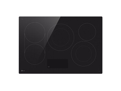 LG Black 30" Electric Cooktop - CBEW3017BE