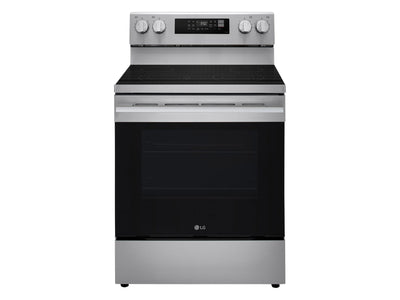 LG Stainless Steel Smart Electric Freestanding Range (6.3 cu. Ft.) - LREN6321YE
