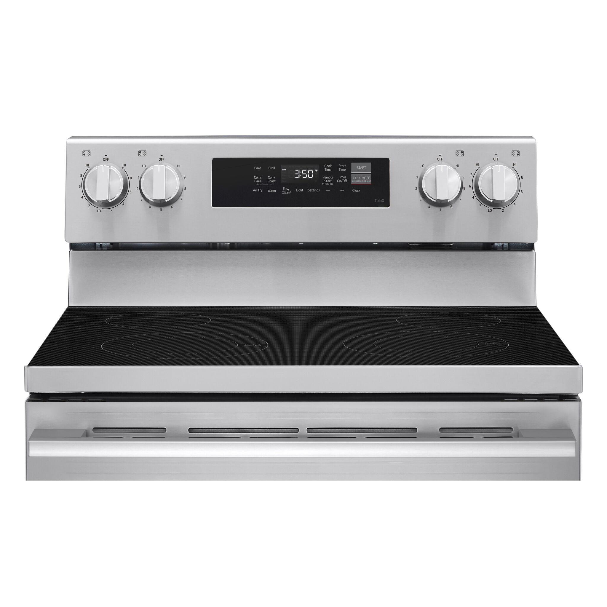 LG Stainless Steel Smart Electric Freestanding Range (6.3 cu. Ft.) - LREN6321YE