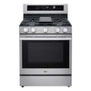 LG Stainless Steel Smart Gas Freestanding Range with Air Fry (6.3 Cu.Ft) - LRGN6323Y