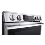 LG Smudge Resistant Stainless Steel Slide-In Induction Range with Air Fry (6.3 Cu.Ft) - LSIL6334XE