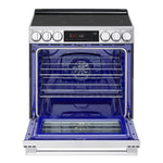 LG Smudge Resistant Stainless Steel Slide-In Induction Range with Air Sous Vide and Air Fry (6.3 Cu.Ft) - LSIL6336XE