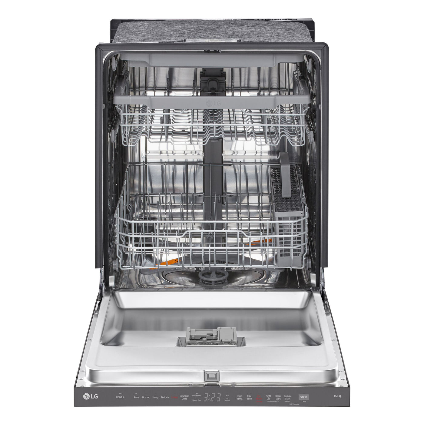 LG Black Stainless Steel Smart Dishwasher with QuadWash® Pro - LDPH5554D