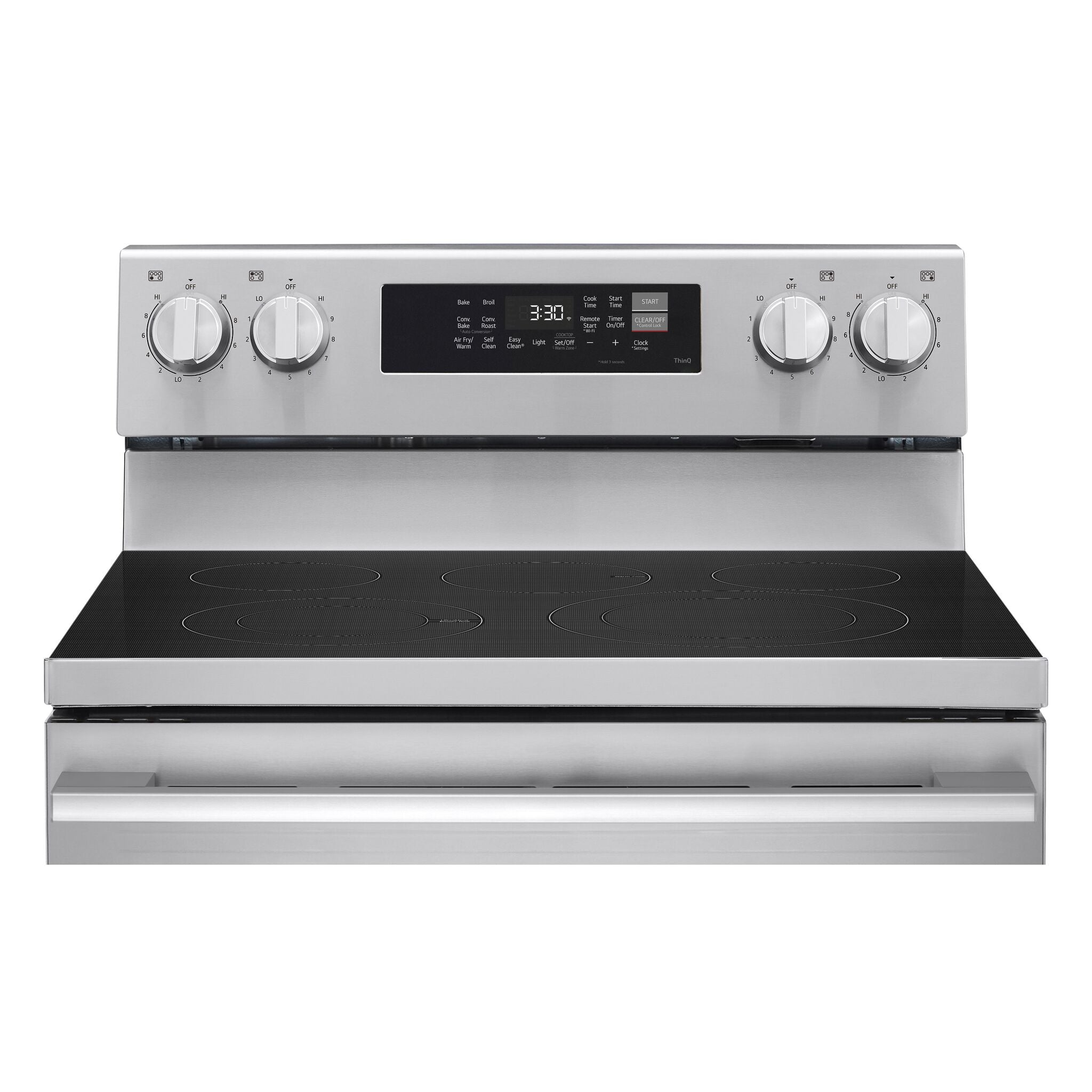 LG Stainless Steel Smart Electric Freestanding Range with Air Fry