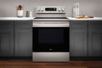 LG Stainless Steel Smart Electric Freestanding Range with Air Fry (6.3 Cu.Ft) - LREN6323YE