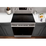 LG Stainless Steel Smart Electric Freestanding Range with Air Fry (6.3 Cu.Ft) - LREN6323YE