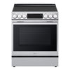 LG Smudge Resistant Stainless Steel Smart Electric Slide-In Range with Air Sous Vide (6.3 Cu.Ft) - LSEL6335XE