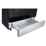 LG Smudge Resistant Stainless Steel Smart Electric Slide-In Range with Air Fry (6.3 Cu.Ft) - LSEL6333XE