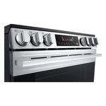 LG Smudge Resistant Stainless Steel Smart Electric Slide-In Range with Air Fry (6.3 Cu.Ft) - LSEL6333XE