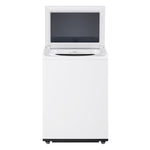LG White Mega Capacity Smart Top Load Washer with AI Sensing (5.8 Cu. Ft) - WT8200CW