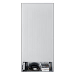 Rear view of LG 30" Top Freezer Refrigerator showing back panel, compressor and lower mechanical components