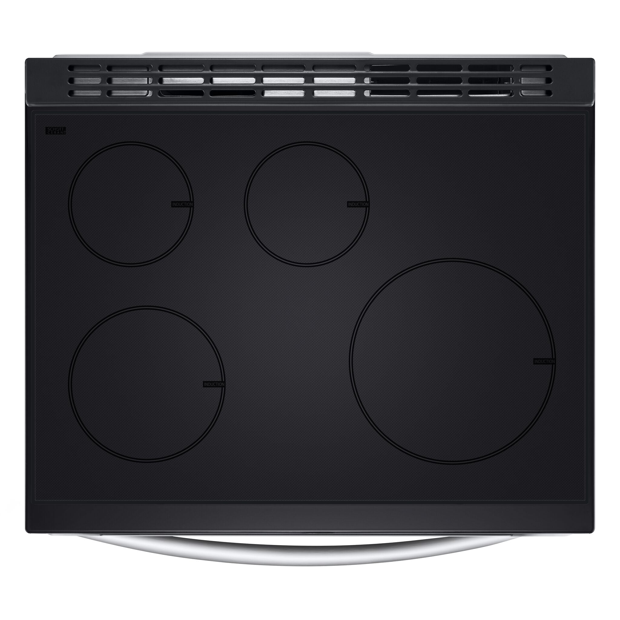 LG Smudge Resistant Stainless Steel Smart Induction Slide-in Range with True Convection and Air Fry (6.3 Cu.Ft) - LSIL6332FE