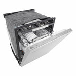 LG Smudge Resistant Stainless Steel 46dB Top Control Dishwasher with FlushFit™ Design, QuadWash® Pro and AutoVentDry™ - LDNPQ555S
